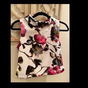 One of a kind sleeveless cropped top!